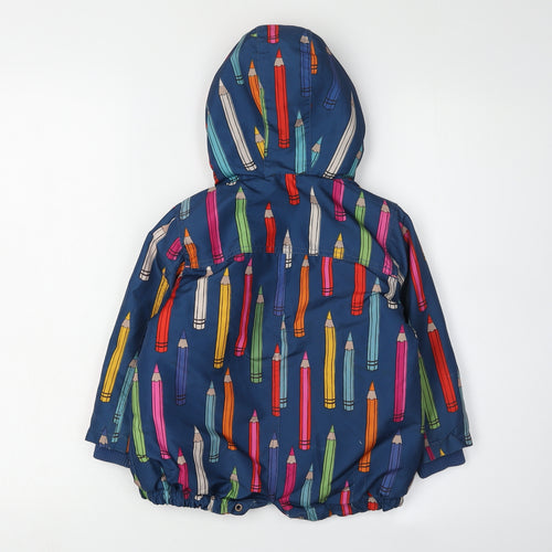 Next Girls Multicoloured Puffer Jacket 2-3 Years