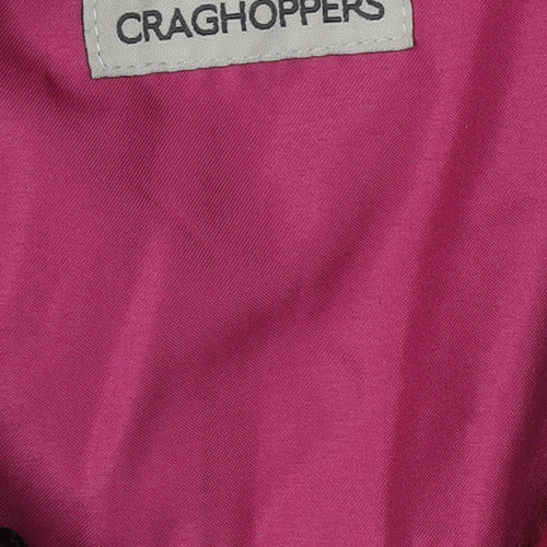Craghoppers Women's Pink Waterproof Parka Jacket Size 10