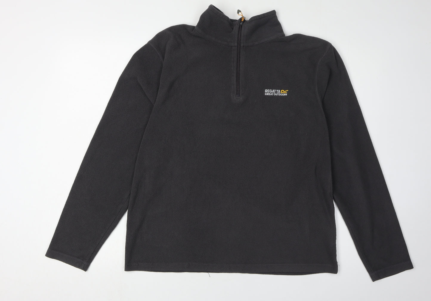 Regatta Men's Black Fleece Pullover Sweatshirt M