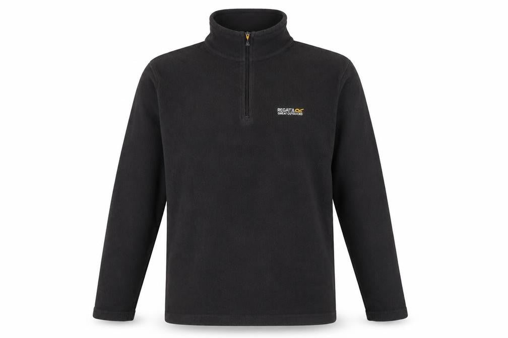 Regatta Men's Black Fleece Pullover Sweatshirt M