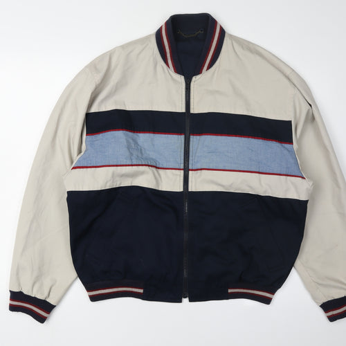 St Michael Men's Multicoloured Bomber Jacket, Size S