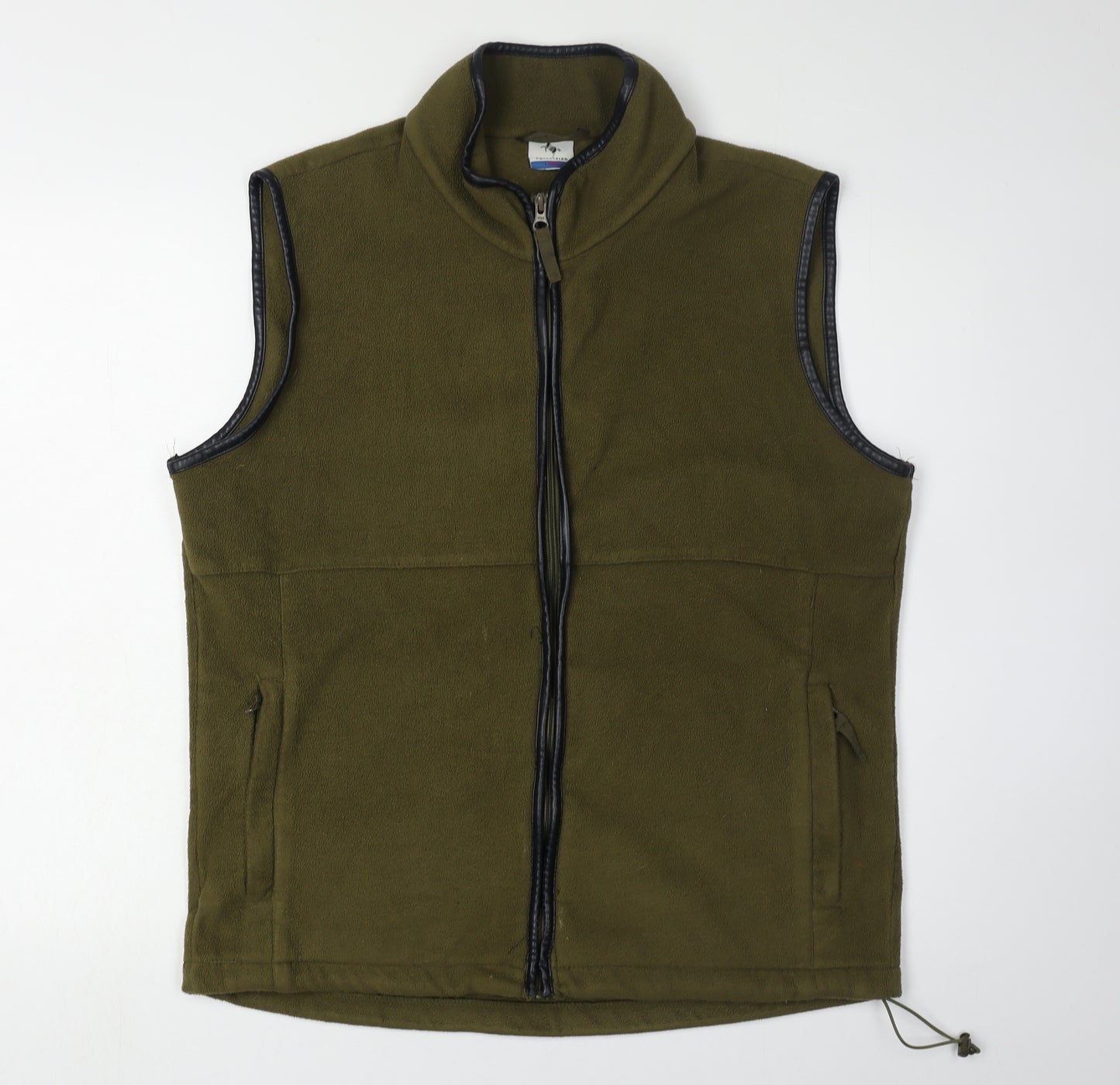 Equestrian Unisex Green Fleece Waistcoat Large