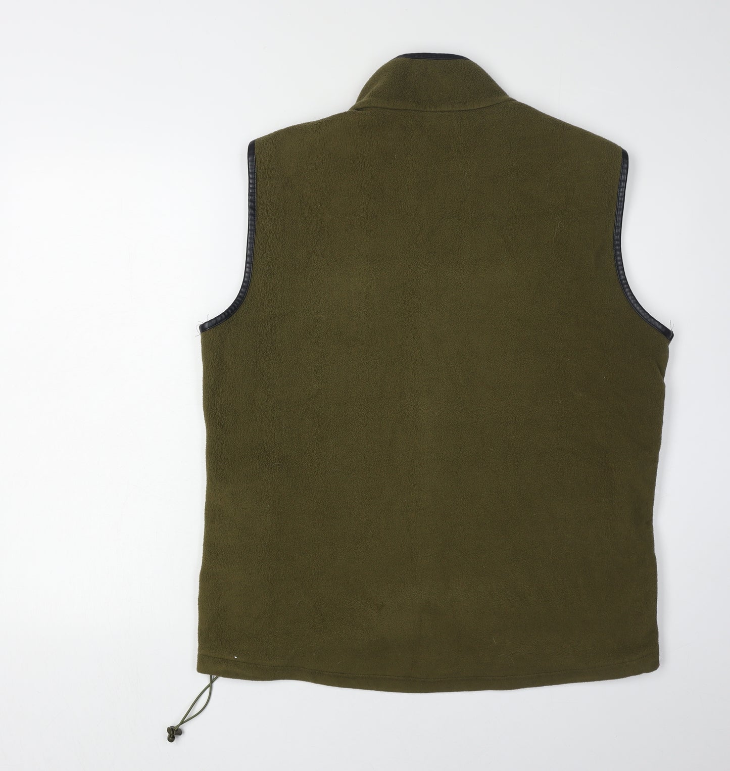 Equestrian Unisex Green Fleece Waistcoat Large