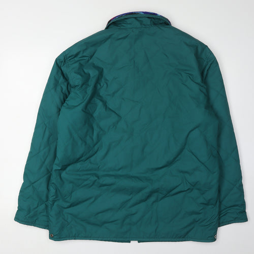 FILA Women's Green Quilted Jacket Size 16