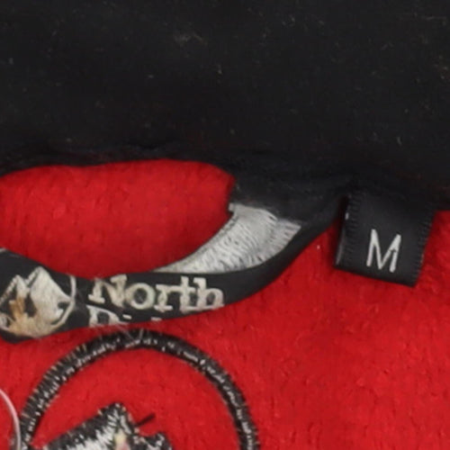 North Ridge Men's Black Hooded Parka Jacket M