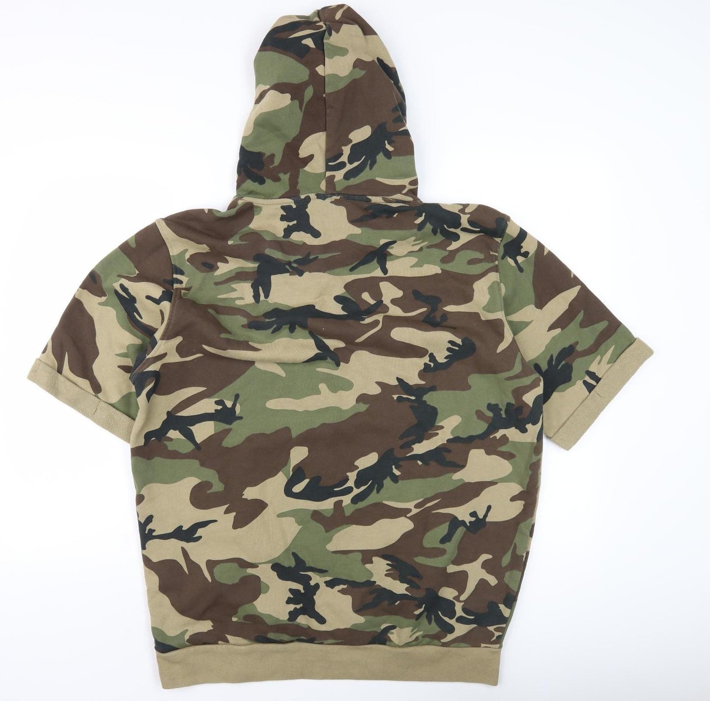 Zara Men's XL Camouflage Pullover Hoodie