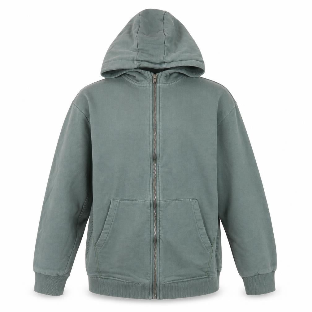 Marks and Spencer Boys Green Full Zip Hoodie 13-14 Years
