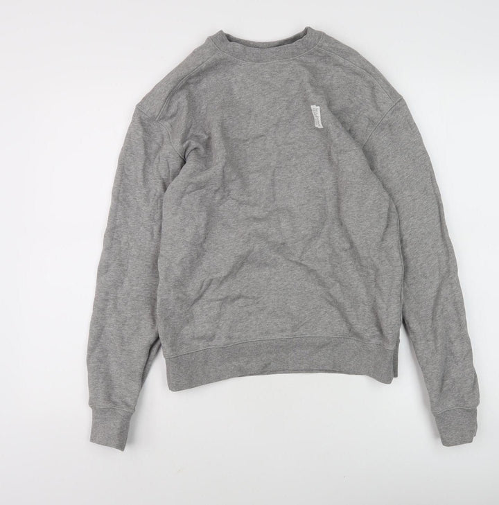 Les Boys Les Girls Grey Crew Neck Pullover Sweatshirt Unisex S