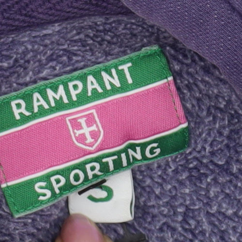 Rampant Sporting Women's Purple S Pullover Hoodie