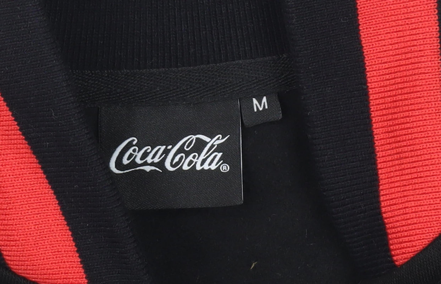 Coca-Cola Unisex Kids Black Varsity Jacket M Full Zip