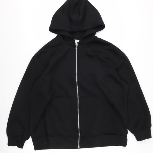 Marks and Spencer Men’s Black Full Zip Hoodie L