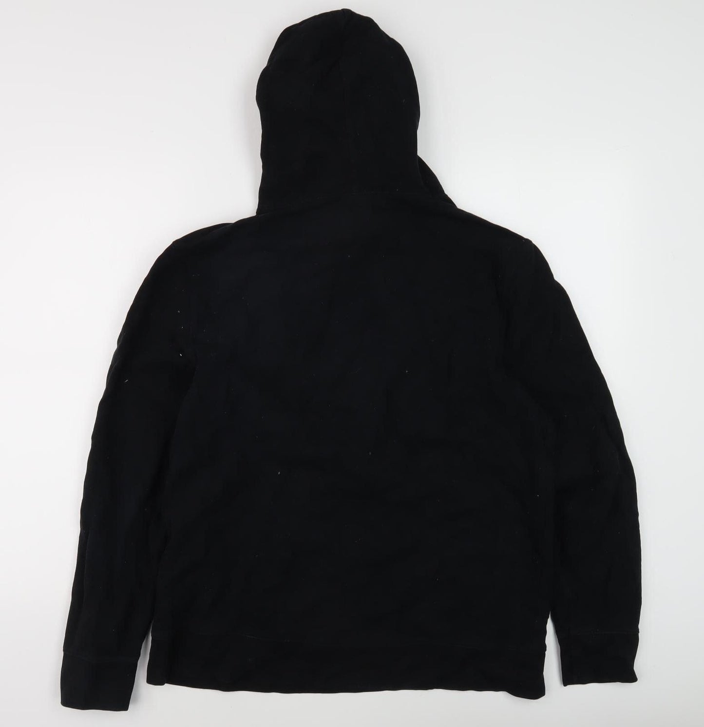 River Island Men's Black Pullover Hoodie, M, Hooded Comfort
