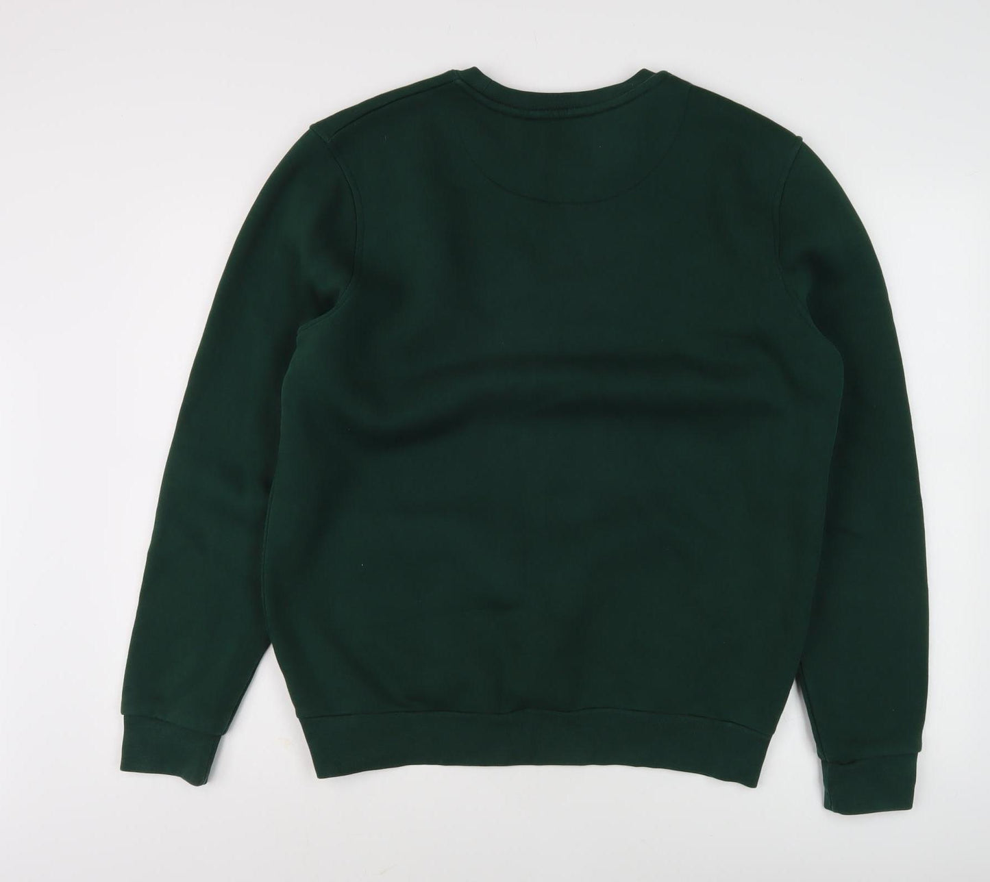 Mercier Men's Green Pullover Logo Sweatshirt L