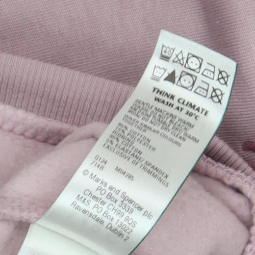 Marks and Spencer Teens Pink Graphic Sweatshirt, Size 14