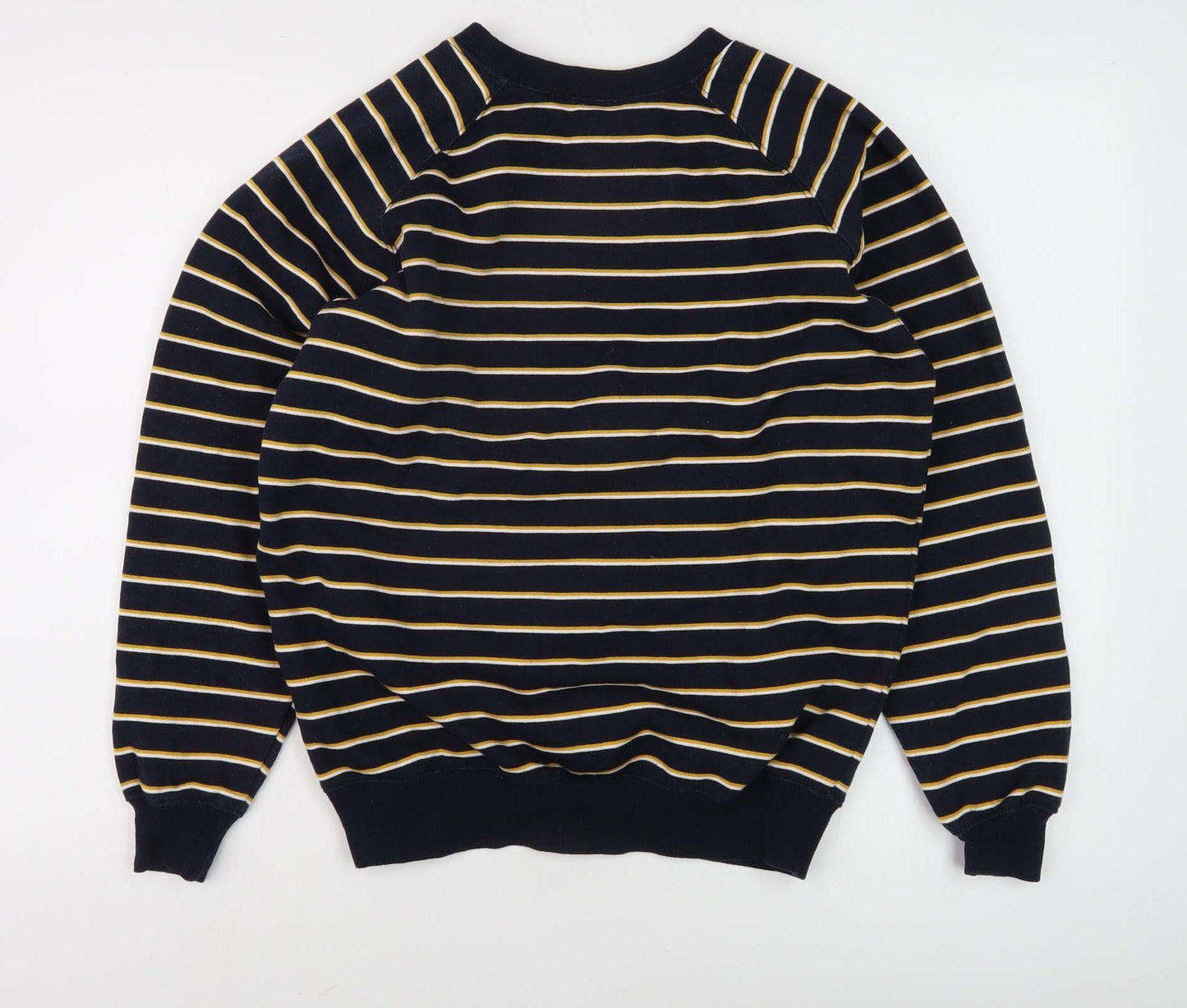Pop Black Striped Unisex Sweatshirt S - Casual & Cozy Wear