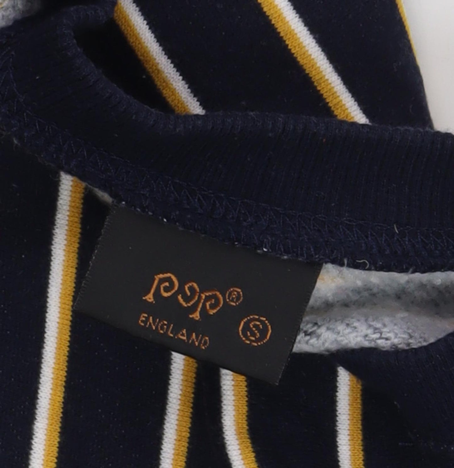 Pop Black Striped Unisex Sweatshirt S - Casual & Cozy Wear