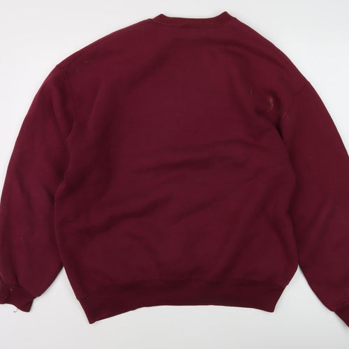 Russell Athletic Men's Red XL Pullover Sweatshirt