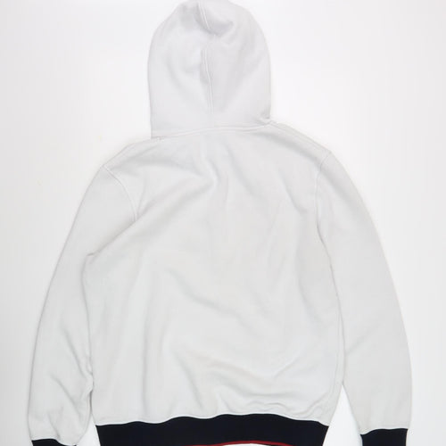 Jack & Jones Men's XL White Graphic Hoodie
