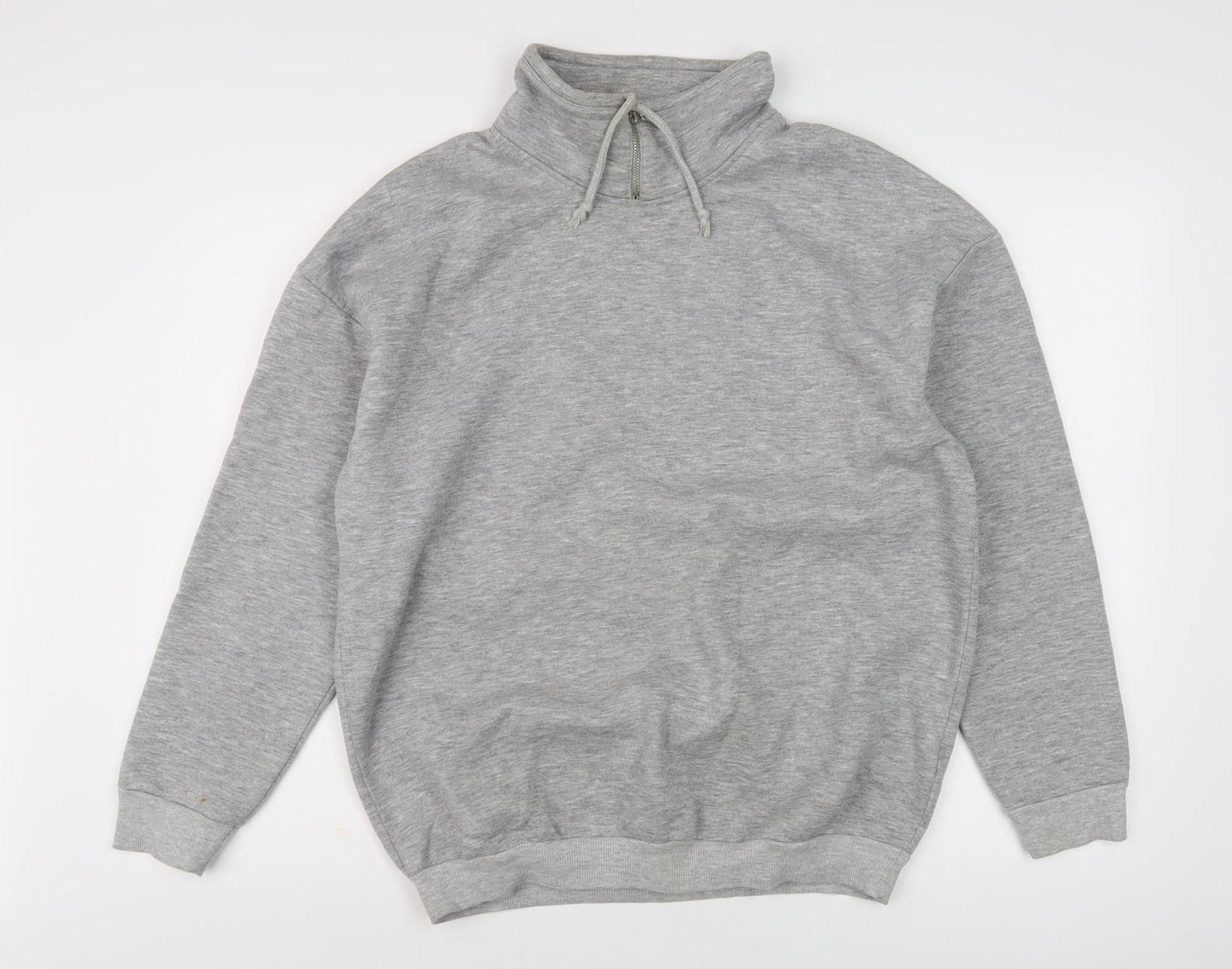 Topshop Women's Grey Pullover Sweatshirt Size 10