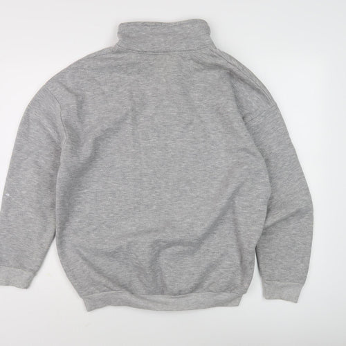 Topshop Women's Grey Pullover Sweatshirt Size 10
