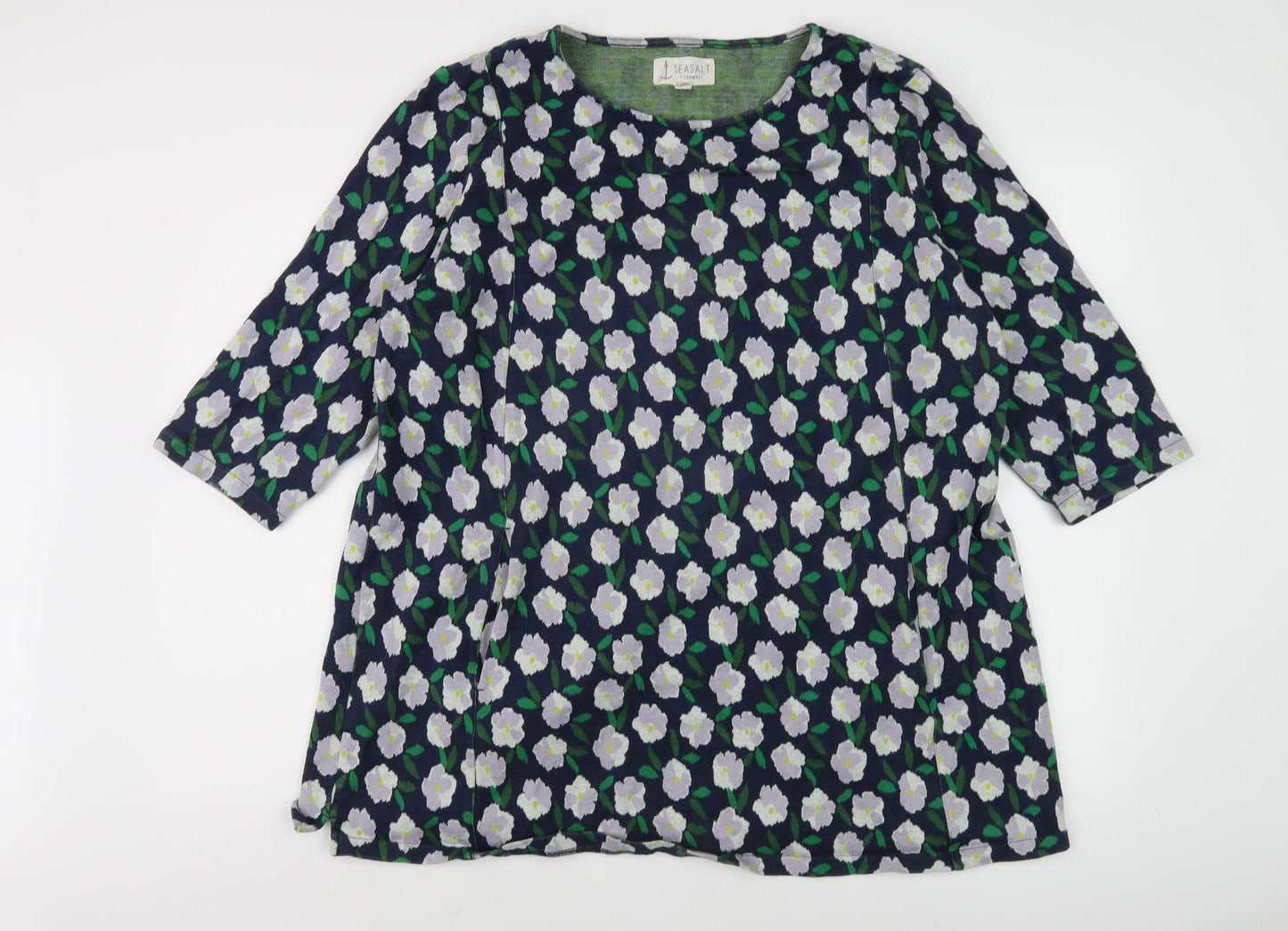 Seasalt Women's Multicoloured Floral Tunic, Size 20