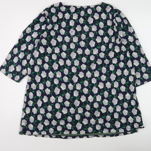 Seasalt Women's Multicoloured Floral Tunic, Size 20