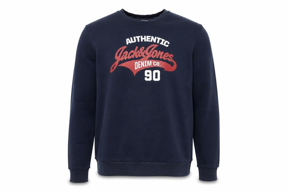Jack & Jones Men's Blue XL Pullover Sweatshirt