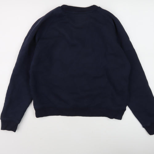 Jack Wills Women's Blue Pullover Sweatshirt Size 10