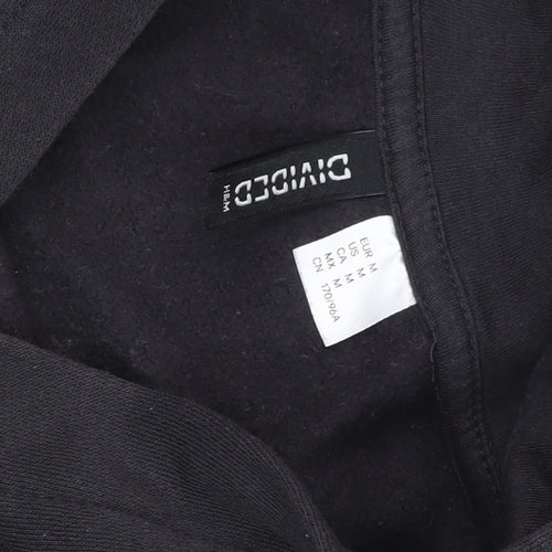 H&M Unisex Black Astrology Graphic Pullover Hoodie M