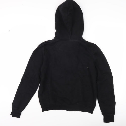 H&M Women's Black XS Full Zip Hoodie Cotton