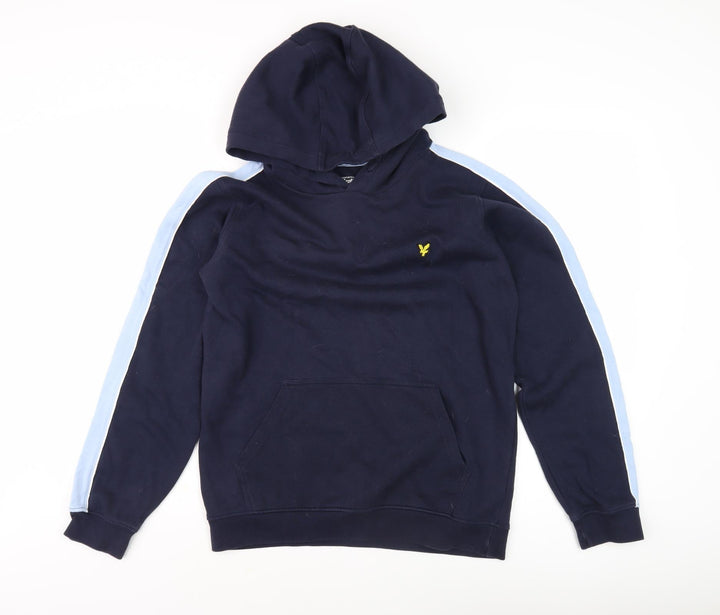 Lyle & Scott Boys Blue Pullover Hoodie 15-16 Years