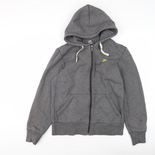 Nike Men's Grey Full Zip Hoodie M