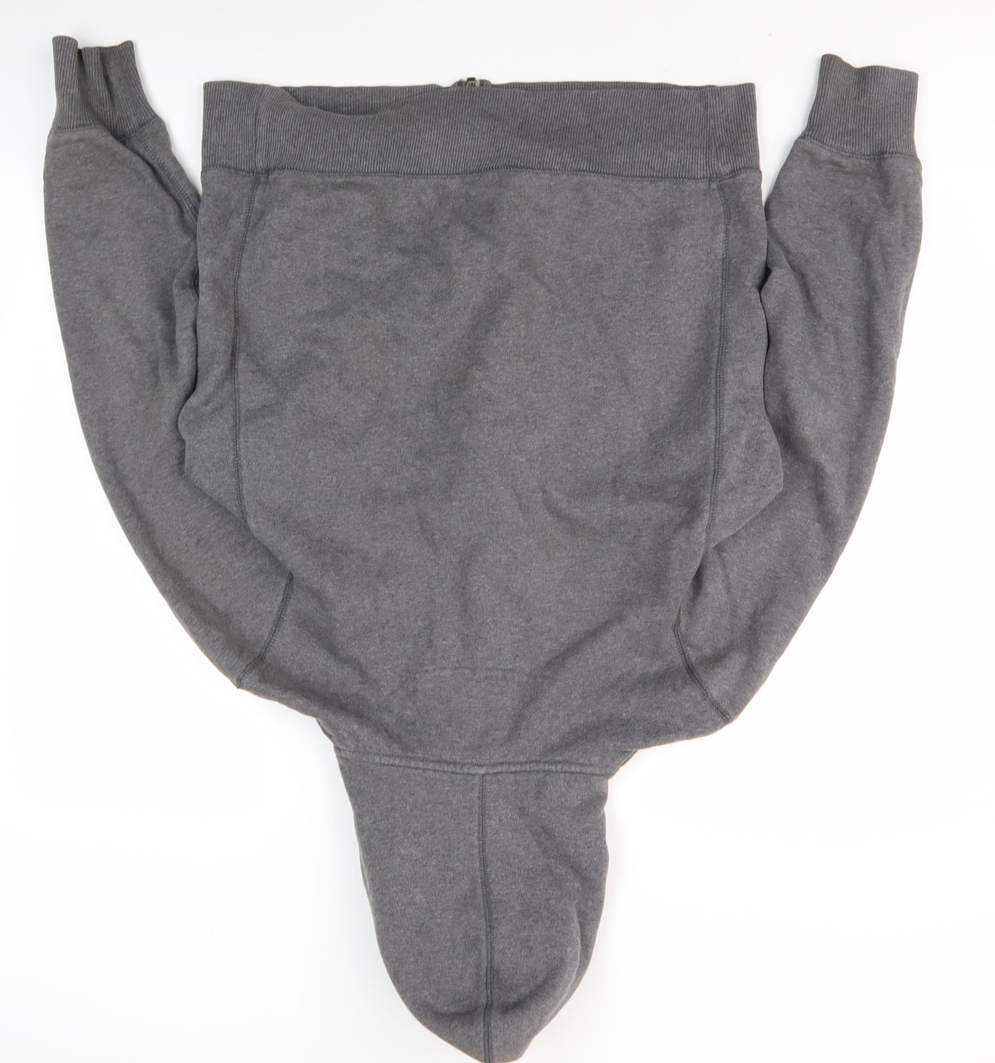 Nike Men's Grey Full Zip Hoodie M