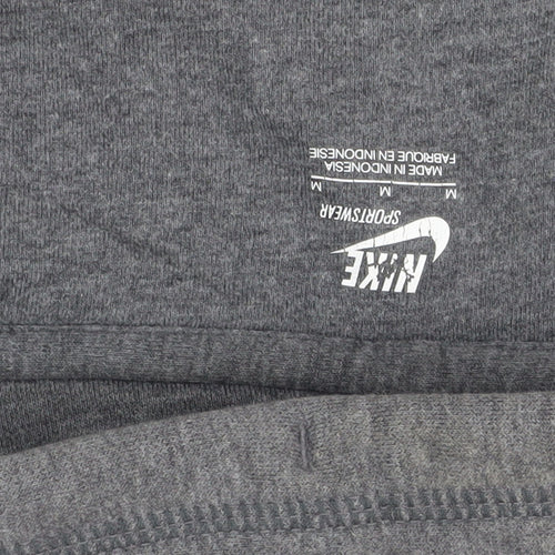 Nike Men's Grey Full Zip Hoodie M