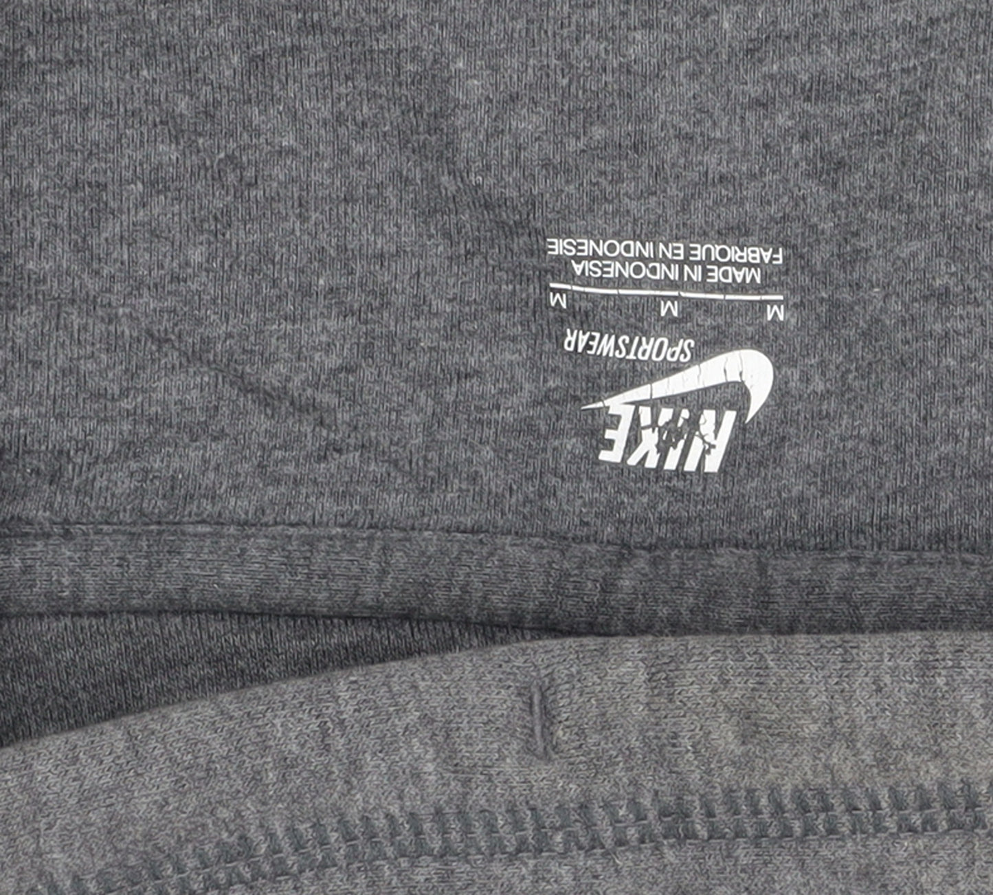 Nike Men's Grey Full Zip Hoodie M