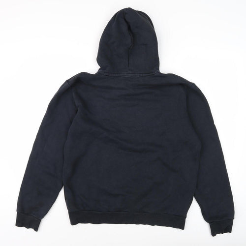Puma Unisex Black Pullover Hoodie, Size S, Logo Accent
