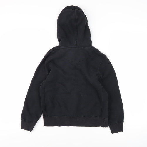 Nike Boys Black Pullover Hoodie - Size S, Logo, Casual