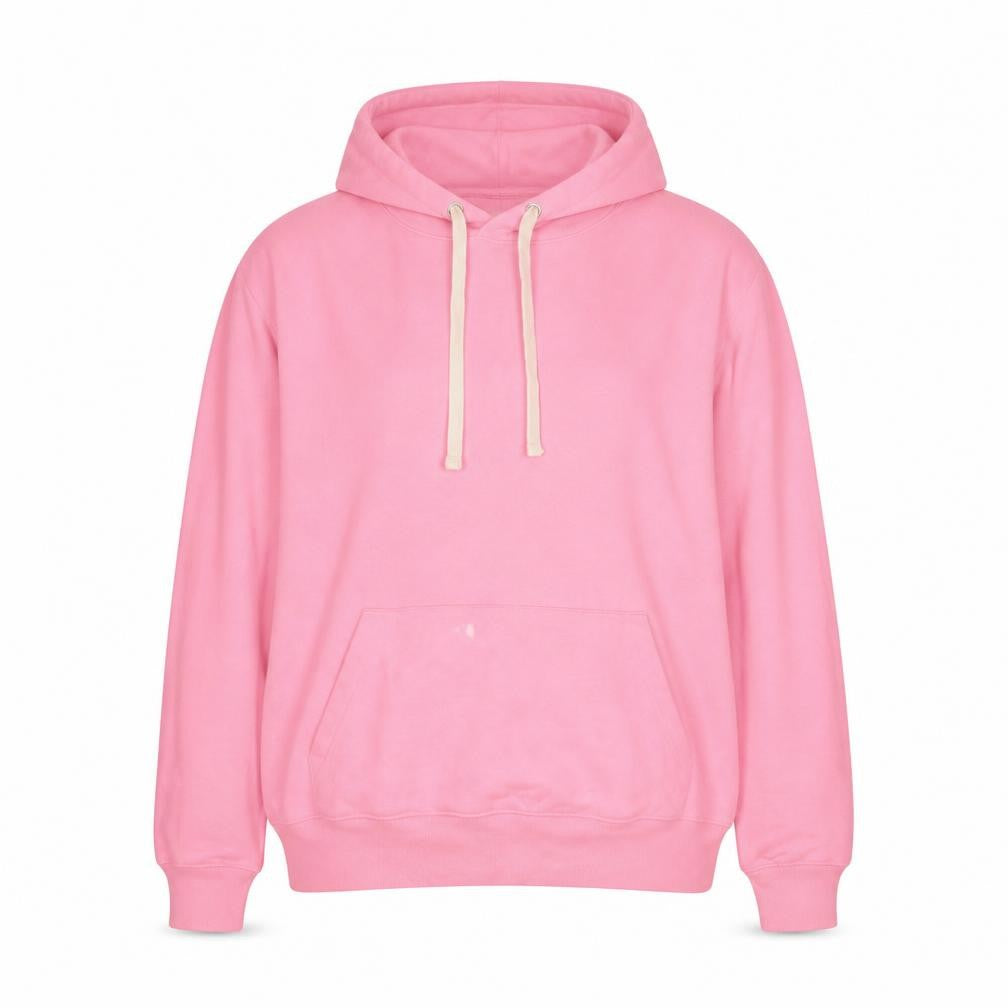 Gap Women's Pink XL Pullover Hoodie - Fleece, Relaxed Fit