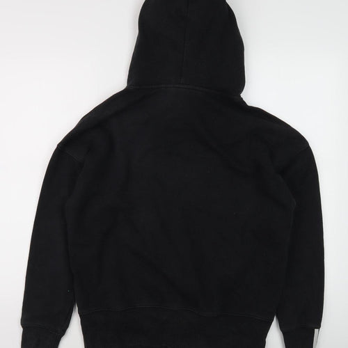 Adidas Women's Black Hooded Pullover Hoodie Size 6