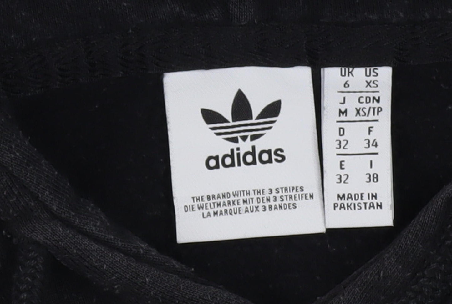 Adidas Women's Black Hooded Pullover Hoodie Size 6