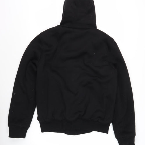 Smith and Jones Black Men's Hoodie L Full Zip Fleece