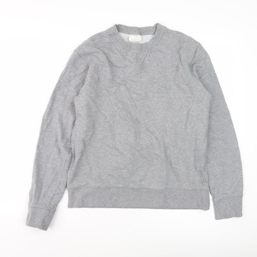 Marks and Spencer Men's Grey Medium Pullover Sweatshirt