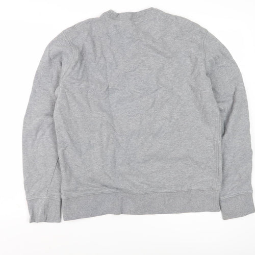 Marks and Spencer Men's Grey Medium Pullover Sweatshirt