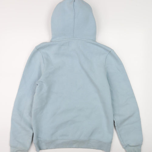 Hype Women's Blue Pullover Hoodie Size 10