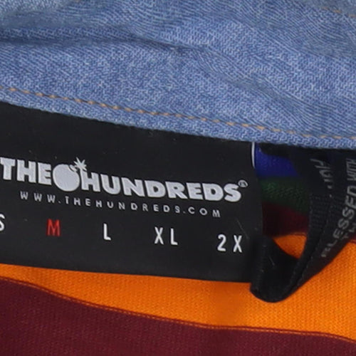 The Hundreds Men's Multicoloured XL Striped Long Sleeve Polo