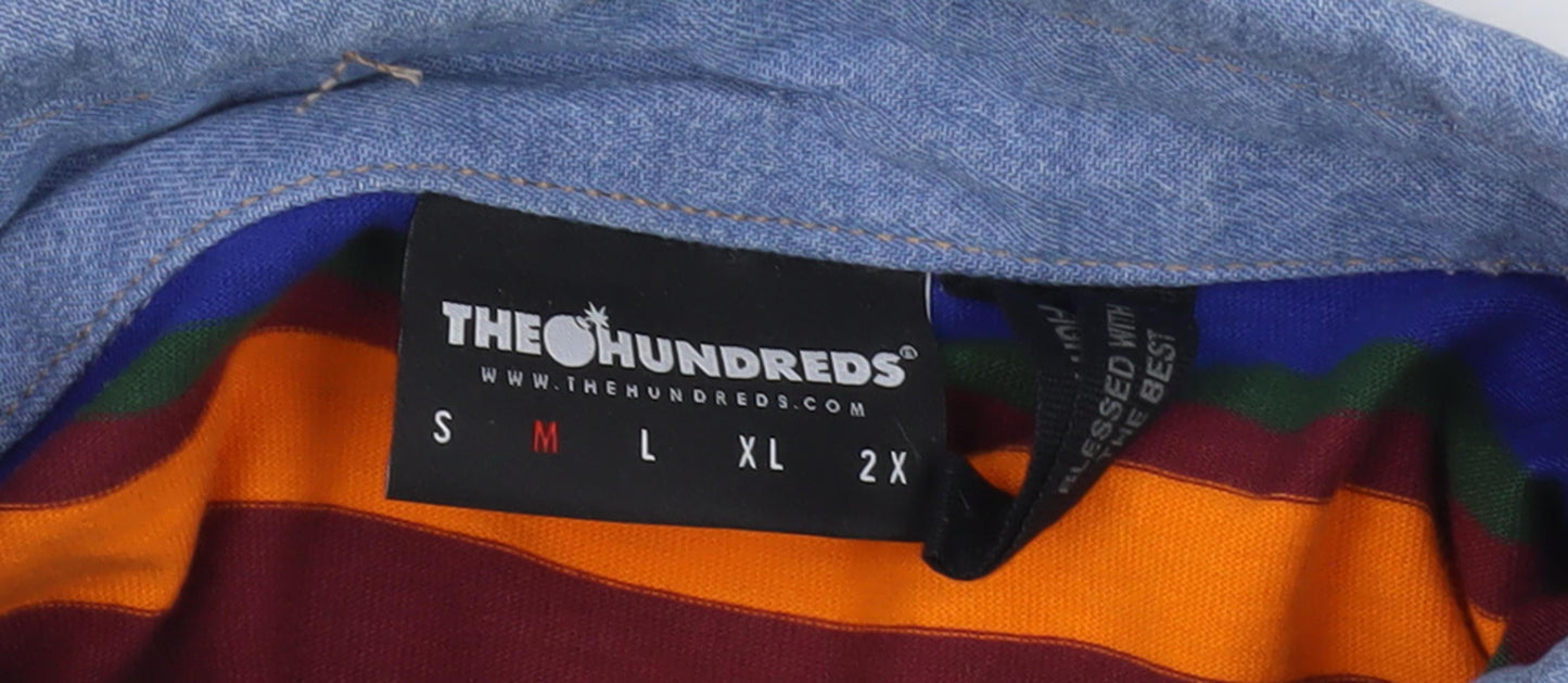 The Hundreds Men's Multicoloured XL Striped Long Sleeve Polo