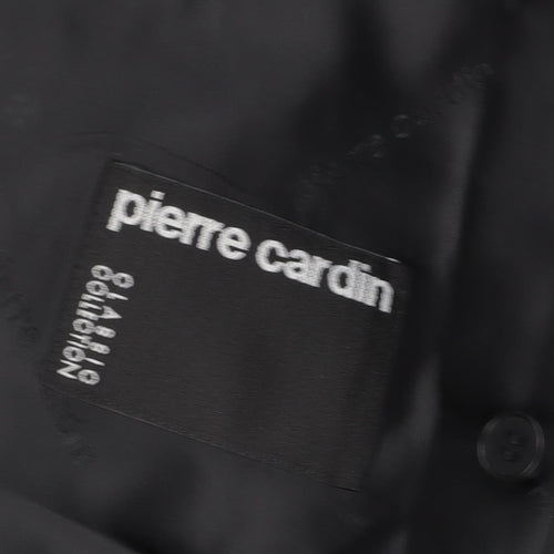 Pierre Cardin Men's Black Wool Blazer Size 42R
