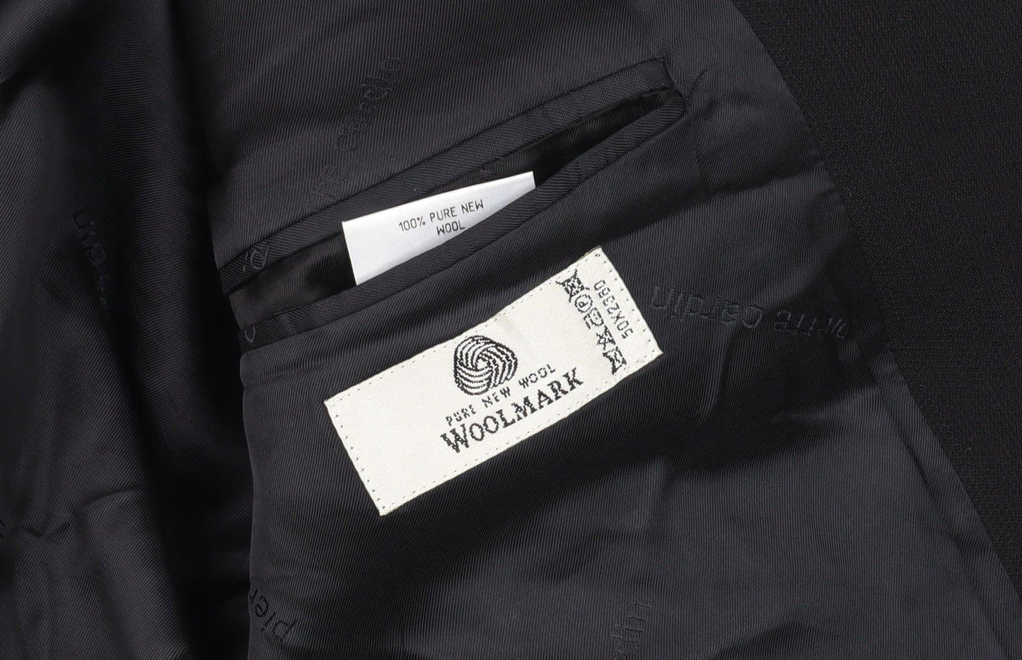 Pierre Cardin Men's Black Wool Blazer Size 42R