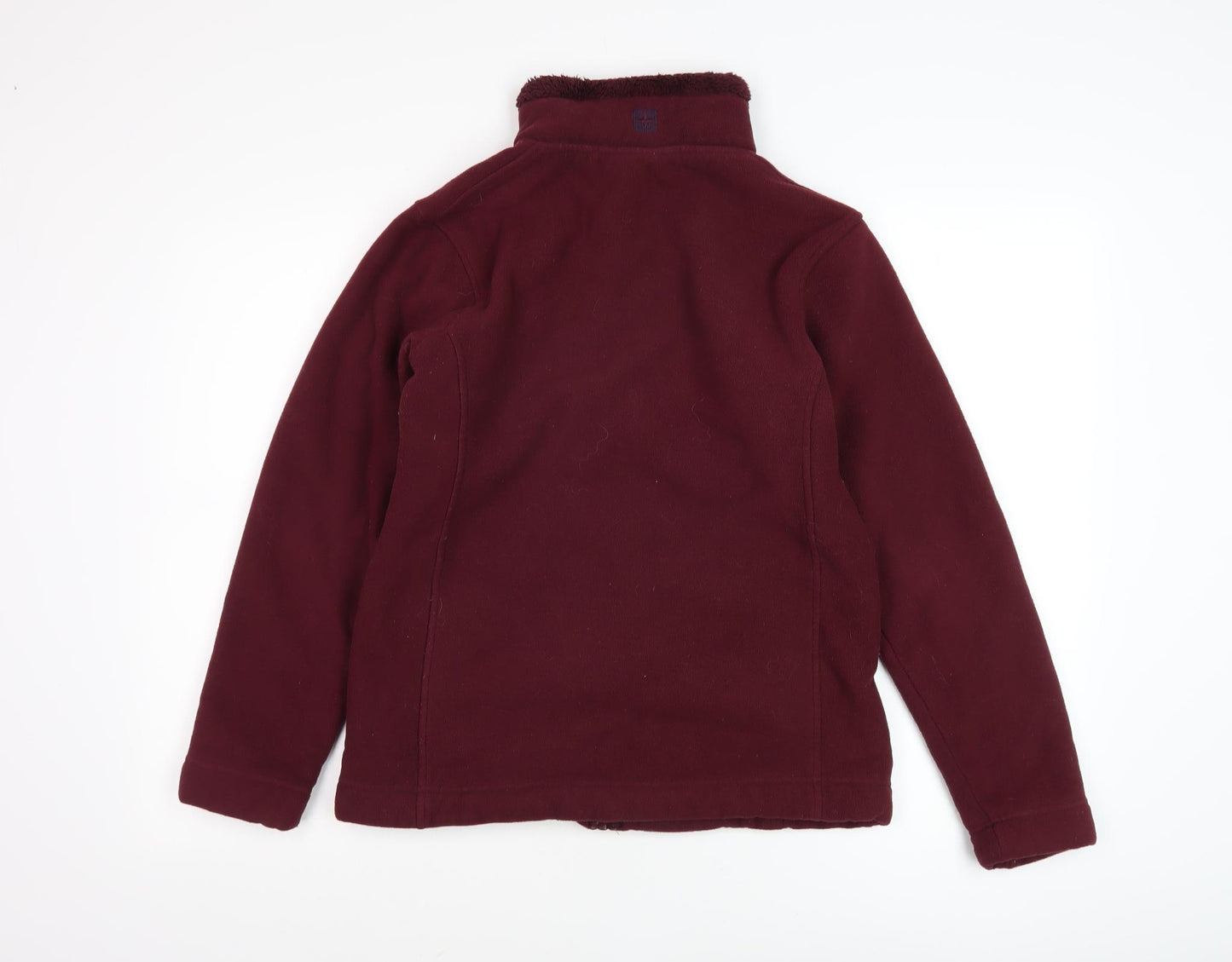 Mountain Warehouse Women's Red Full Zip Fleece Jacket Size 14