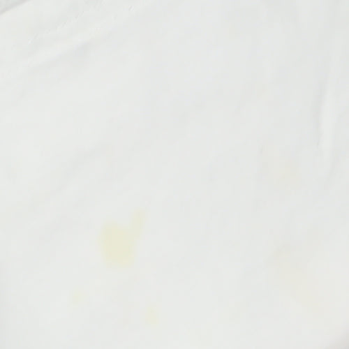 England Rugby Boys White T-Shirt 5-6Y Graphic Cotton
